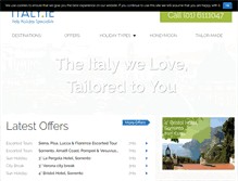 Tablet Screenshot of italy.ie